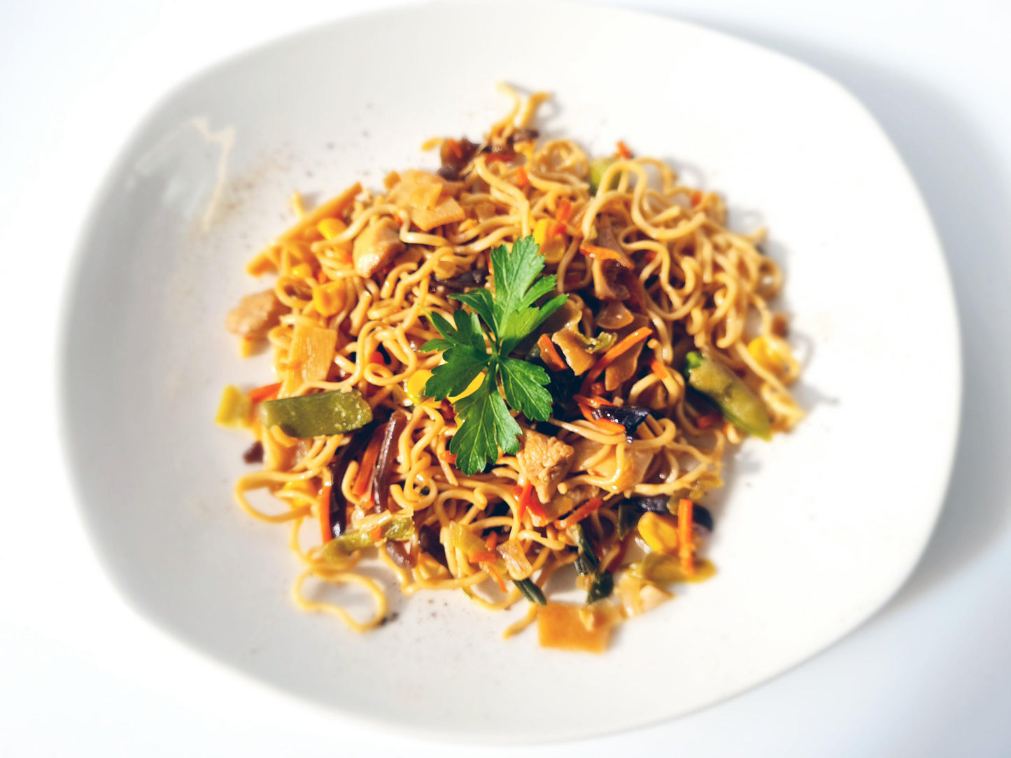 NOODLES DE POLLO Y VERDURA