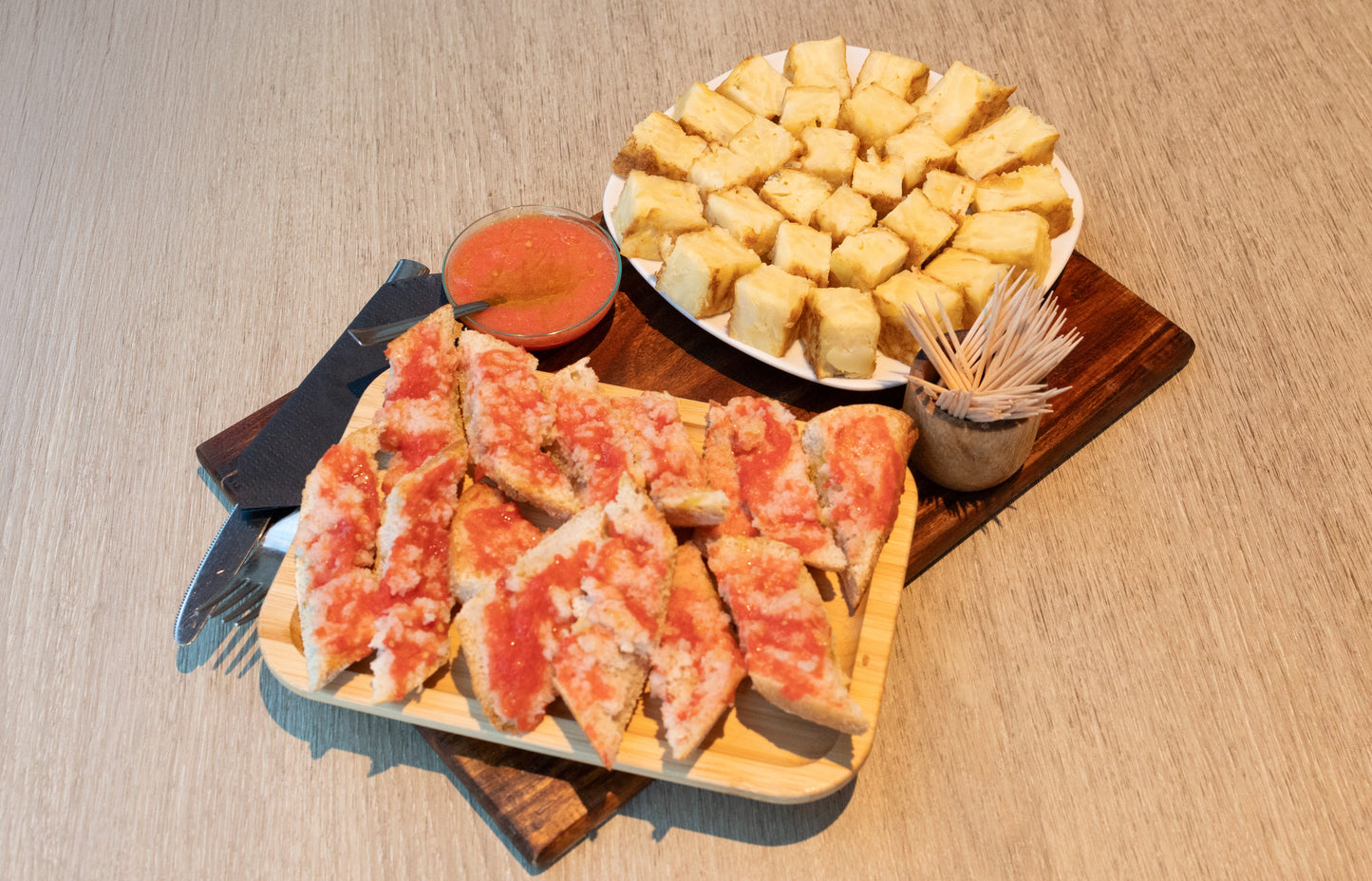 Tortilla de Patatas en Tacos